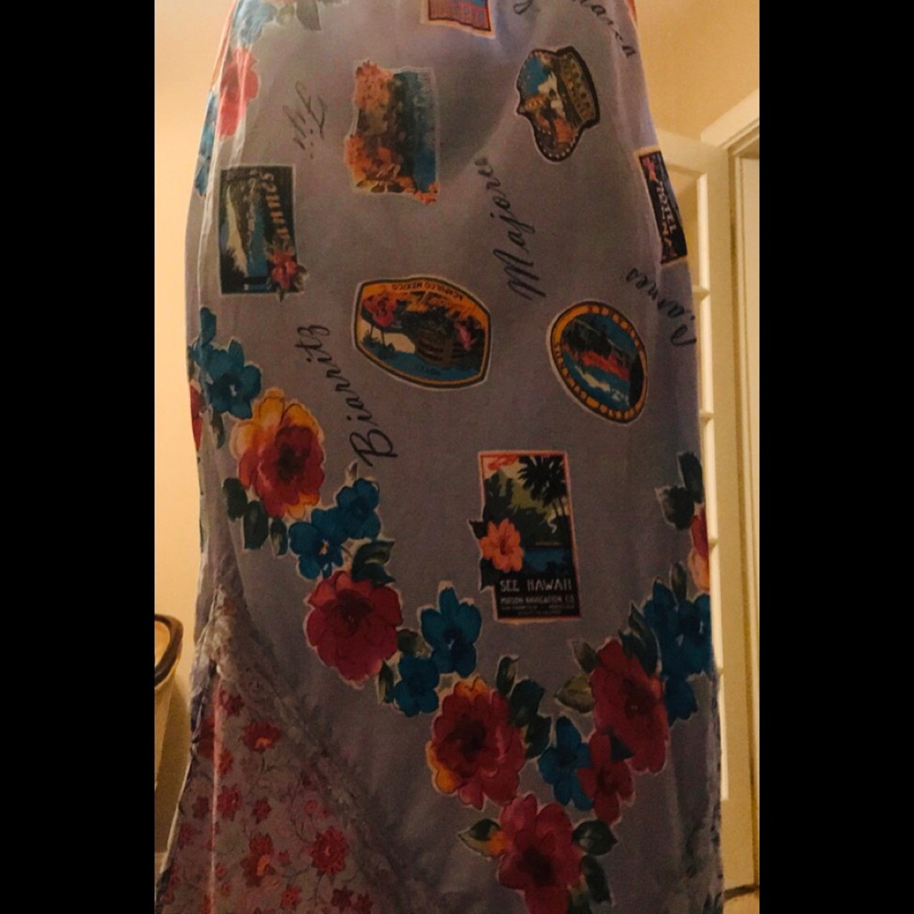 Floral skirt